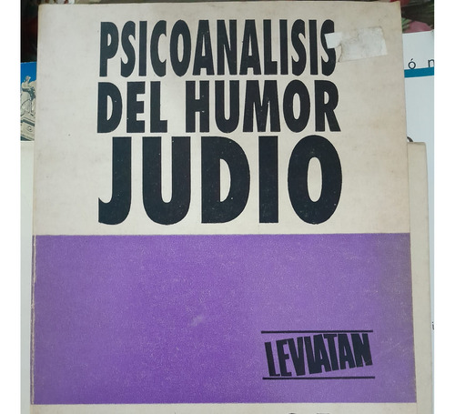 Psiconalisis Del Humor Judio Theodor Reik Leviatan
