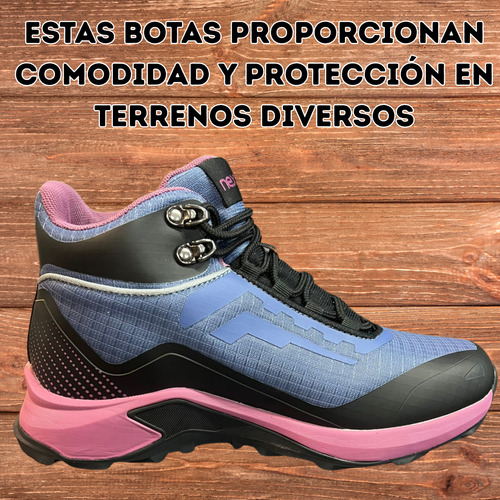 Botas Nexxt Trekking Impermeables Mujer Senderismo Urbana
