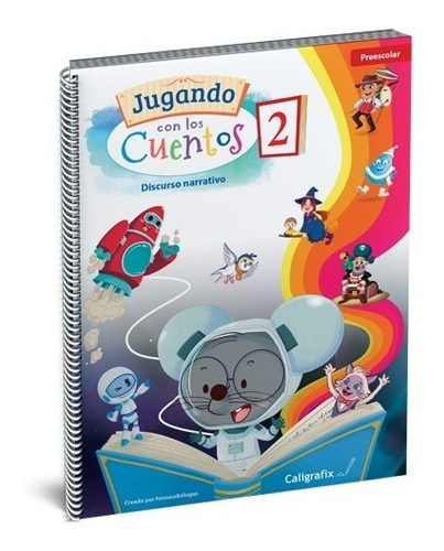 Imagen 2 de 3 de Pack Jugando Con Los Cuentos N°1 Y N°2 - Caligrafix