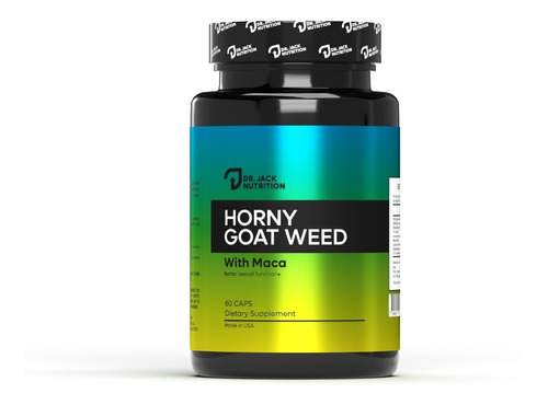 Testo Horny Goat Weed - Libido 60 Caps | Dr Jack Nutrition