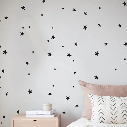 Estrellas En Vinilo Para Decoración Niños, Niñas Colores