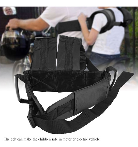 Bicicleta Eléctrica Ajustable Con Cinturón Salvavidas Para N