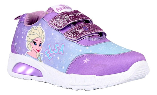 Zapatillas Con Luces Luz Led Zapatilla Frozen Disney Footy