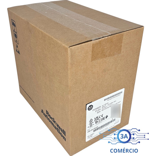 Inversor De Frequência Powerflex 525 7.5kw 25b-d017n104 10hp