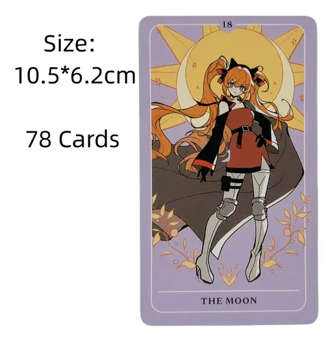 Adivinación Cartas De Tarot Inspiradas En Anime - Mazo De 78 Cartas, Tamaño 10.5x6 Cm, Ideal Para Principiantes Y Coleccionistas Mazo Tarot Principiantes Adivinación Cartas De Tarot Inspiradas En Anime - Mazo De 78 Cartas, Tamaño 10.5x6 Cm, Ideal Para Principiantes Y Coleccionistas Mazo Tarot Principiantes