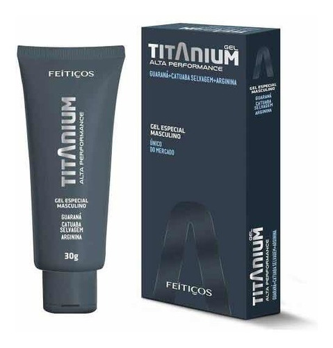 Gel Estimulante Sexual Masculino Afrodisíaco Ereção Titanium