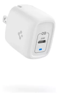 Cargador Pared Spigen Arcstation 20w Usb C Carga Rapida Blanco