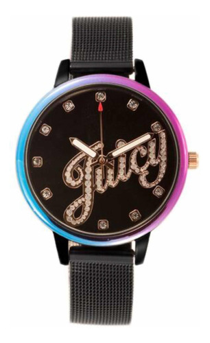 Reloj Juicy Couture Negro Multicolor Para Dama