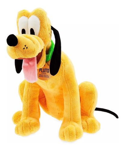 Pelúcia Original Disney Store Pluto Tamanho Médio