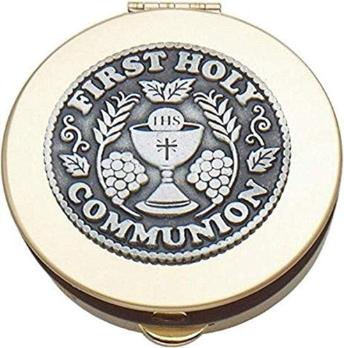 (abbey & Ca Gift Communion Rosary Keepsake Box Gold 2 P...