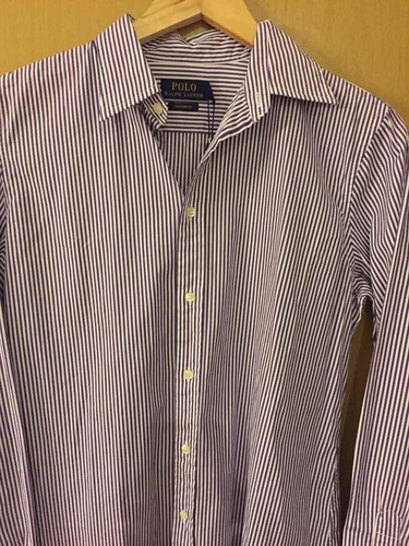 Camisa Ralph Lauren P/ Joven Talla 14, De Vestir.