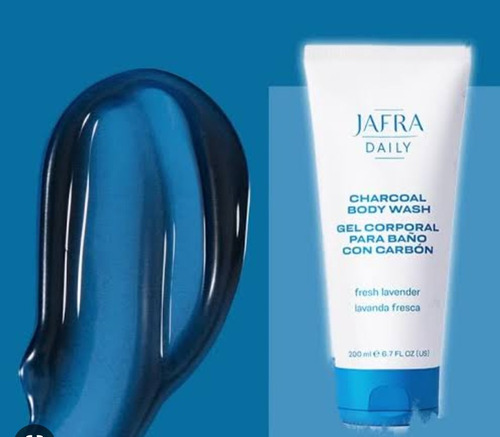 Jafra Daily Gel Corporal Para Baño Con Carbon 200ml. Lavanda