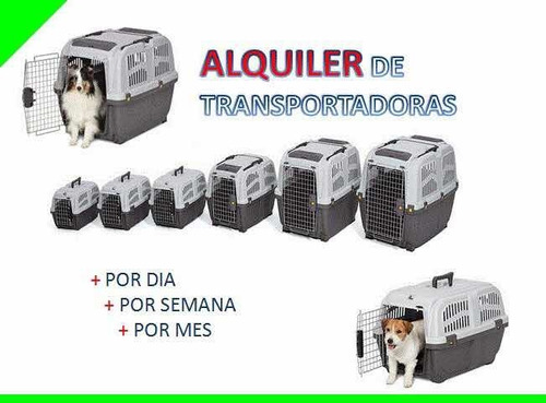 Imagen 1 de 3 de Alquiler Y Venta De Transportadoras Jaulas Perros Mudanzas
