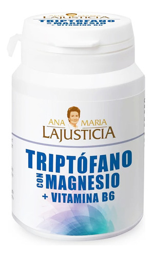 Triptofano Con Magnesio + Vitamina B6 60 Comprimidos Ana Maria Lajusticia