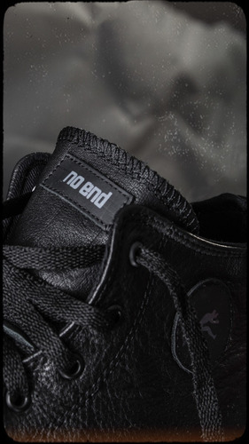 Imagen 4 de 5 de Bota De Cuero Negra No End 3870415 Hombre