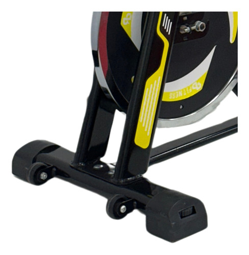 Bicicleta Ergometrica Rb Fitness Laranja 13kg Cor Amarelo