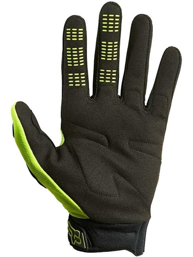 Imagem 7 de 8 de Luva Fox Dirtpaw Amarelo Fluor Ciclismo E Moto 21