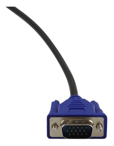 Imagen 9 de 9 de Cable Vga A Vga Ferrita Con Fibra Cable Resistente 18-6174