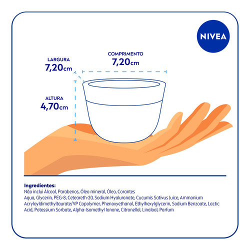 Nivea Creme Noturno - Hidratante Facial 100g