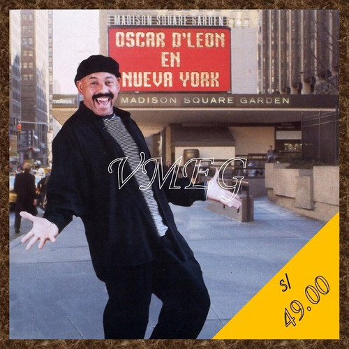 Vmeg Cd Oscar D'león 1997 En Nueva York