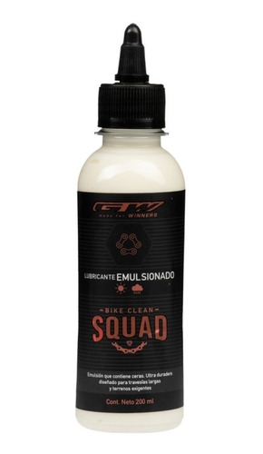 Lubricante Cadenas Bicicletas Gw Squad Emulsionado 200 Ml