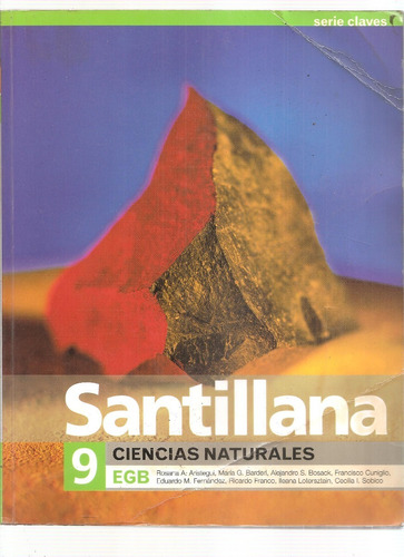 Ciencias Naturales 9 Egb Serie Claves Aristegui Santillana