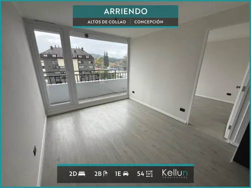 Arriendo Altos De Collao | 2 Dormitorios | Tipo Mariposa
