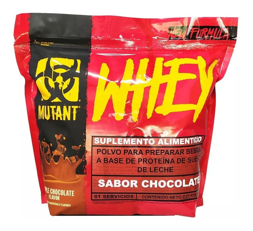 Imagen 1 de 3 de Proteina Mutant Whey 5 Lbs Sabor Triple Chocolate