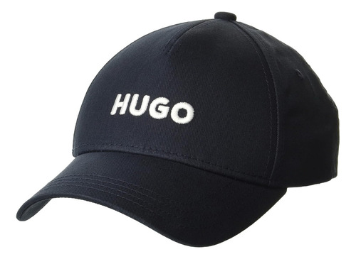 Gorra Hugo Letras H U G O Azul Obscuro Ajustable Original