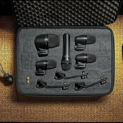 Imagen 9 de 10 de Kit De Micrófonos Shure Pgadrumkit5 Para Batería