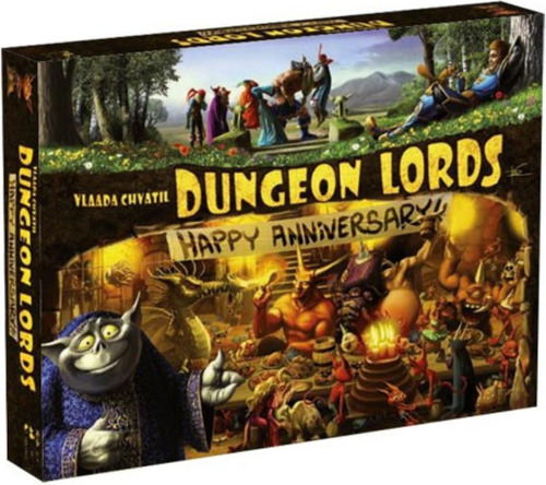 Dungeon Lords Happy Anniversary - Jogo Importado Czech Games