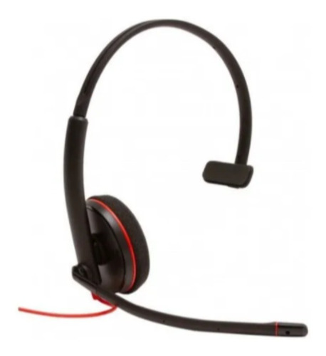 Imagem 1 de 2 de Headset Plantronics C3210 Blackwire Usb - Kit 10 Unidades
