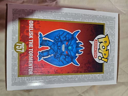 Funko Pop Yughi Oh Dioses Egipcios. Obelisk. Exodia. Slyfer (Usado)