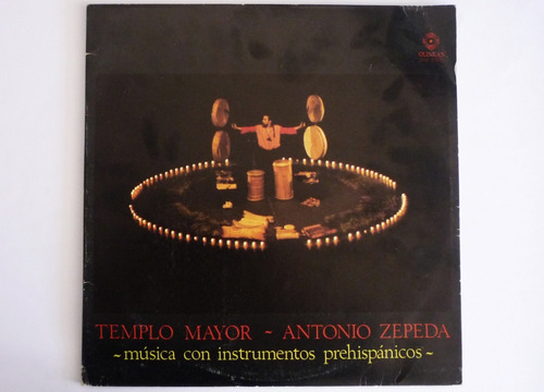 Antonio Zepeda - Templo Mayor - Lp Vinilo Acetato 