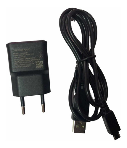 Carregador Máquina Cartão Pax D200 Usb Cor Preto