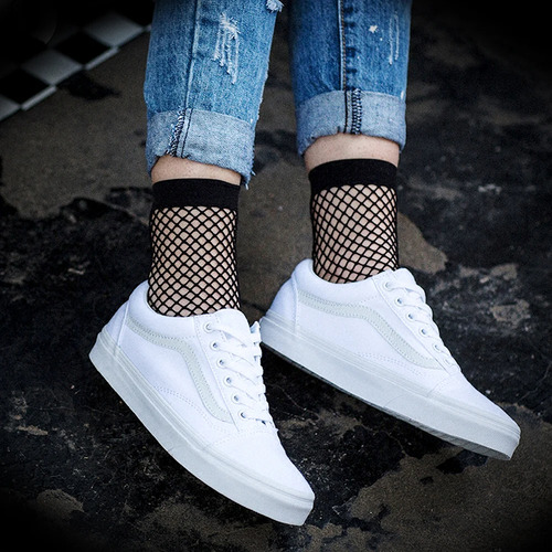 Tenis Vans Old Skool - 0d3hw00 - Blanco - Unisex