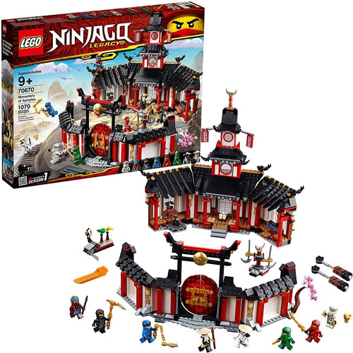 Lego Ninjago Legacy Monasterio De Spinjitzu 70670 Battle T..