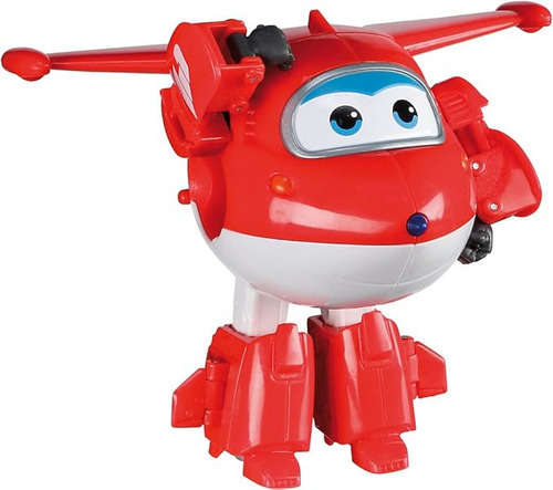 Super Wings Jett Transformable Avion De 12 Cm