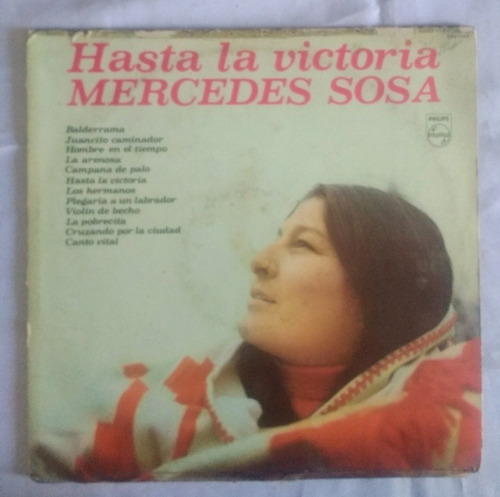 Mercedes Sosa Hasta La Victoria Vinilo Original 