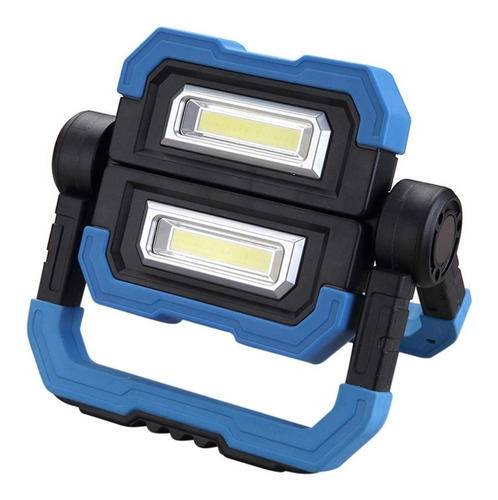 Lámpara Led Portátil Recargable Tecnolite 10 W Luz Día