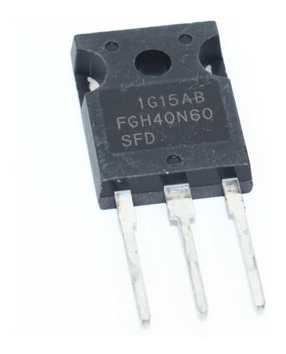 Transistor Igbt Fgh40n60sfd Fgh40n60 40n60 600v 80a To-247
