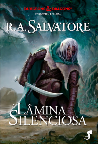 La leyenda de Drizzt, A - Volumen 11 - La espada silenciosa, de R. A. Salvatore. Reinos olvidados, vol. 1. Editorial Jambô, tapa blanda en portugués