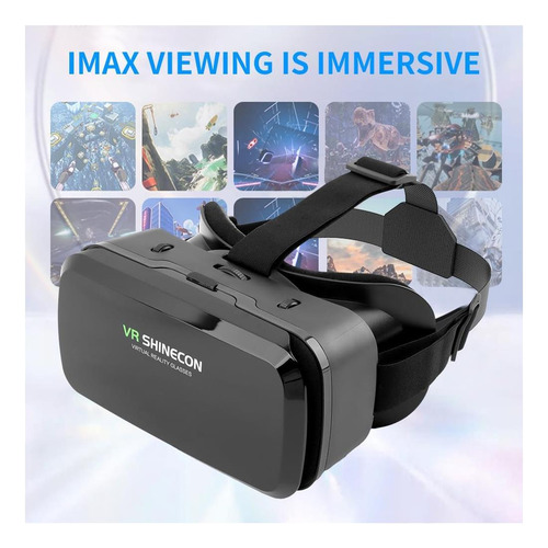 Vr Shinecon Vr E Fone De Ouvido 3d Vr, Óculos De Óculos De E