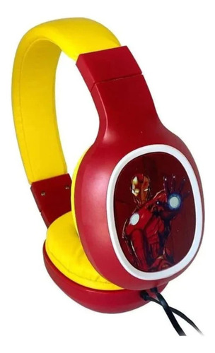  Audifono Teen Marvel Iron Man Over-ear - Revogames 