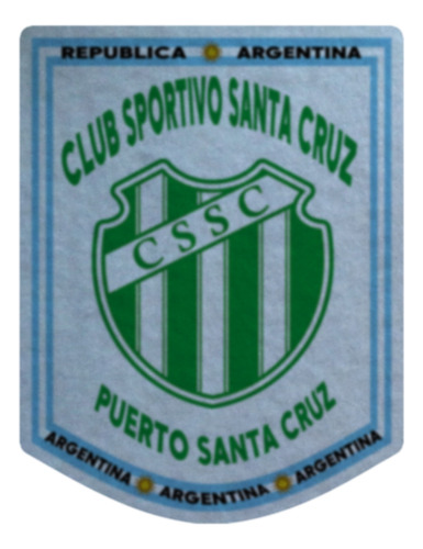 Parche Coleccion Club Sportivo Santa Cruz
