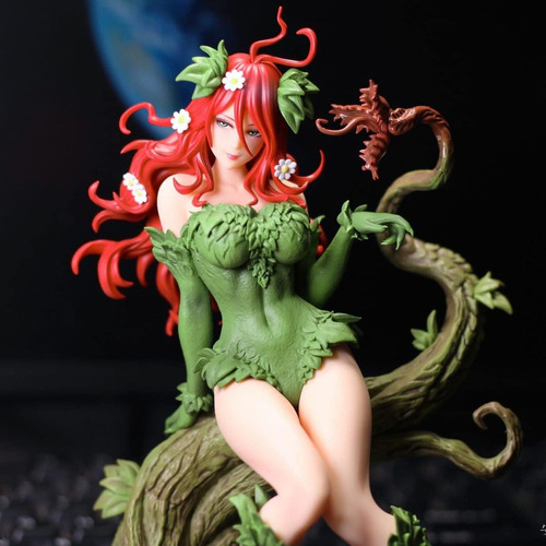 Q Figura De Acción De Pvc Poison Ivy, Modelo Toys, 20 Cm