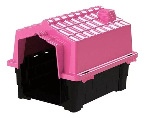 Casa De Cachorro Casinha Prime Colors Dog House Evo N2 Rosa