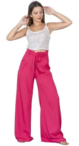 Pantalon Elegante Mujer Fiesta