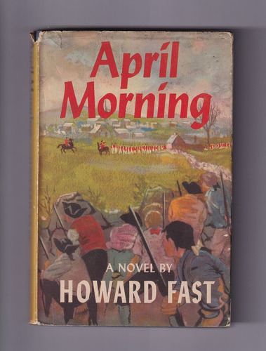 Howard Fast April Morning Libro Usado En Inglés 1961