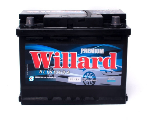 Bateria Auto Willard Ub730 12x75 Fox Gol Meriva 206 207 307